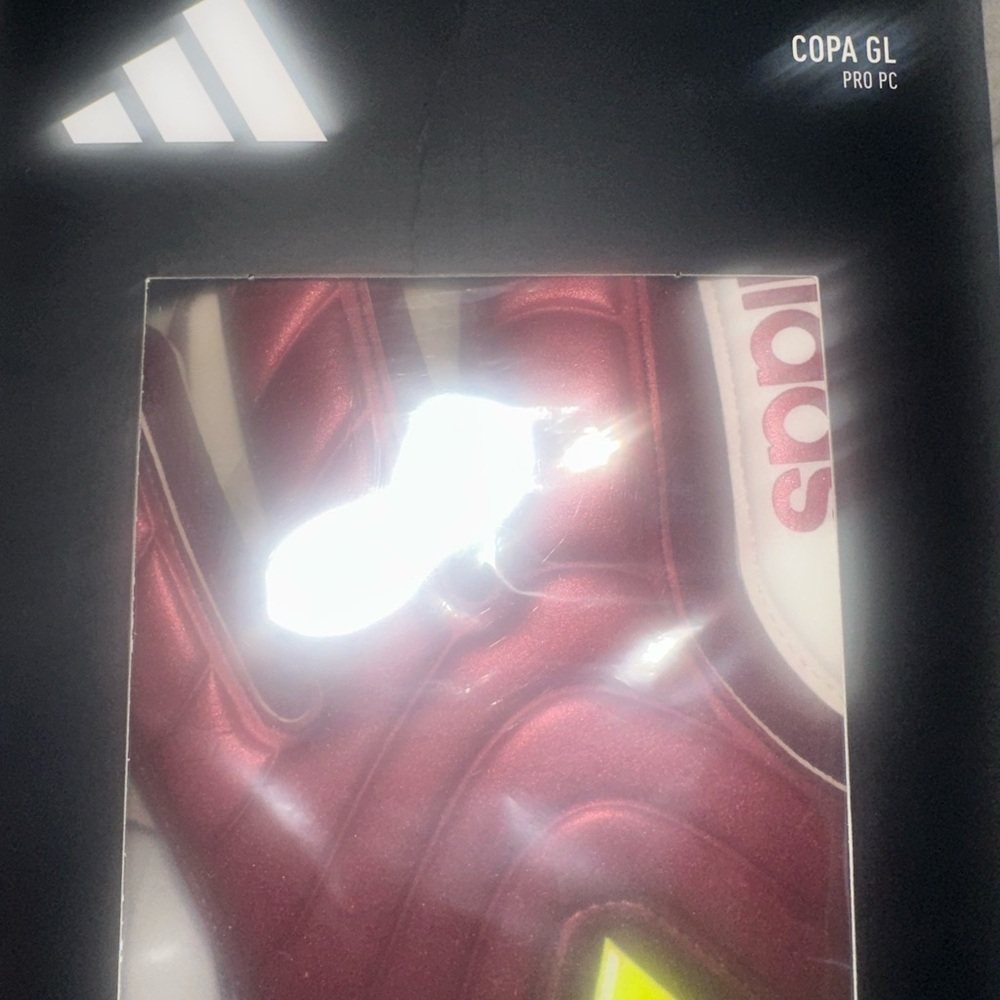adidas Copa GL Pro PC Goalkeeper Soccer Gloves IQ4009 Men's Size 8.5 New! - Picture 3 of 5